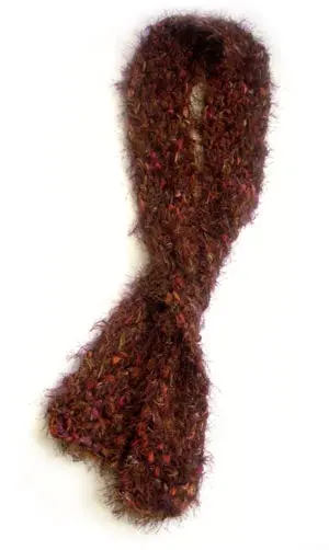 One-Hour Seed Stitch Scarf (Knit) 1