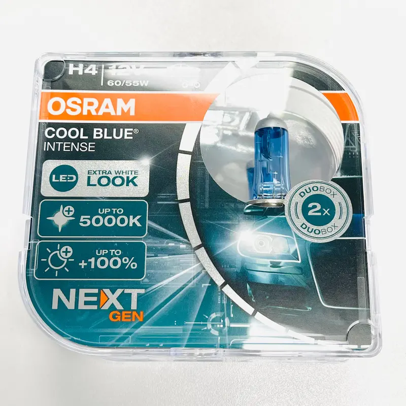 Osram Cool Blue Intense 5000K Bulbs Next Gen H4 1