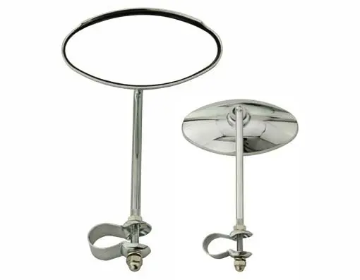 Oval Mirror Chrome. 1