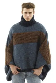 Oversized Poncho Pattern (Crochet) 1