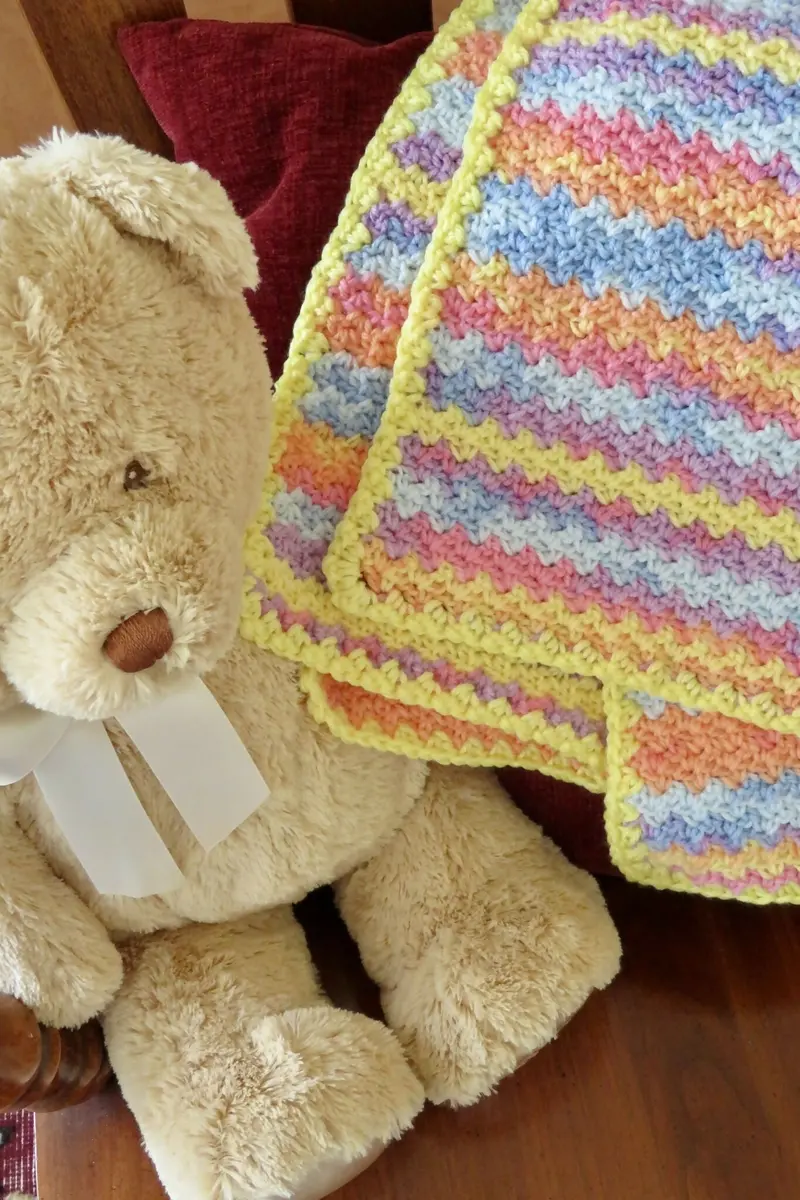 Parfait Dreams Baby Blanket (Crochet) 1