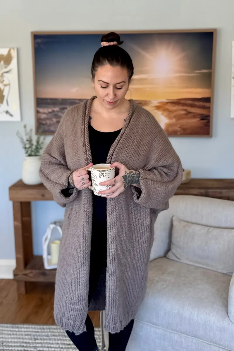 Park Lane Blanket Cardigan (Knit) 2