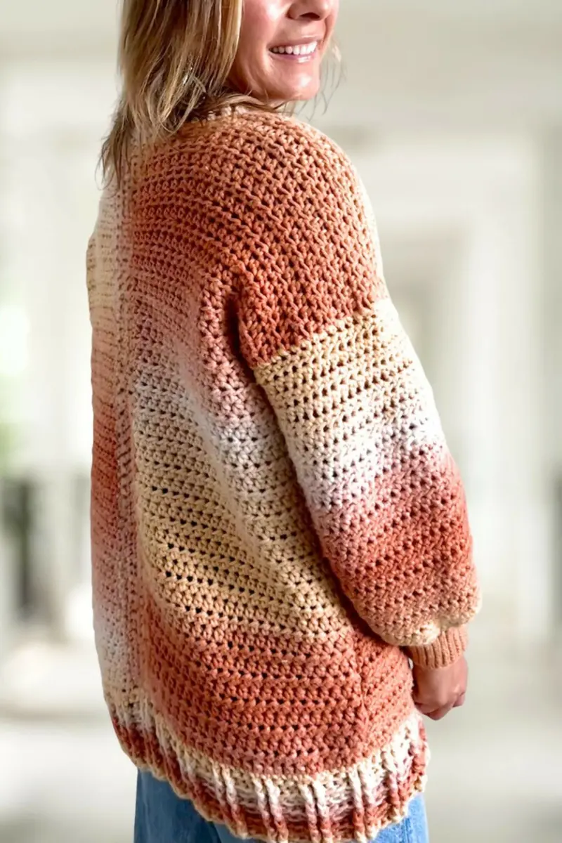 Patchwork Cardi (Crochet) 2