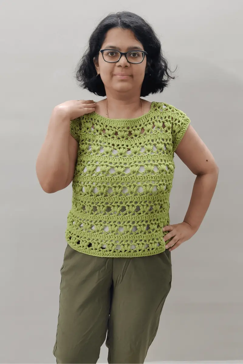 Petal Blossom Top (Crochet) 2