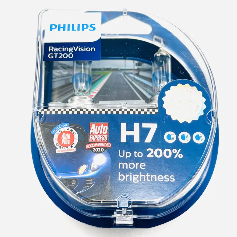 Philips Racing Vision Gt200 H7 Bulbs 1