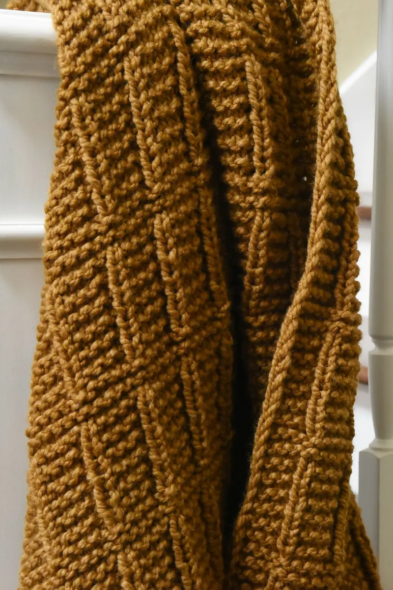 Phipps Throw Blanket (Knit) 1