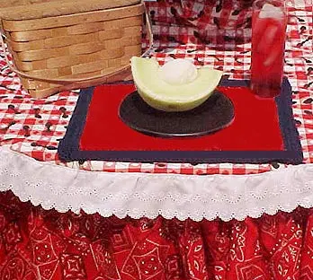 Picnic Placemat Set Pattern (Knit) 1