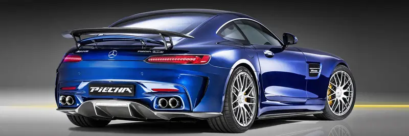 Piecha Germany For Mercedes-Benz Amg Gt-Rsr Rear Wing 1
