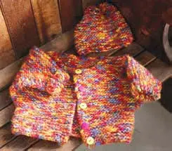 Playground Sweater And Hat Pattern (Knit) 1