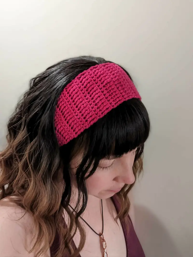Primrose Headwrap (Crochet) 1