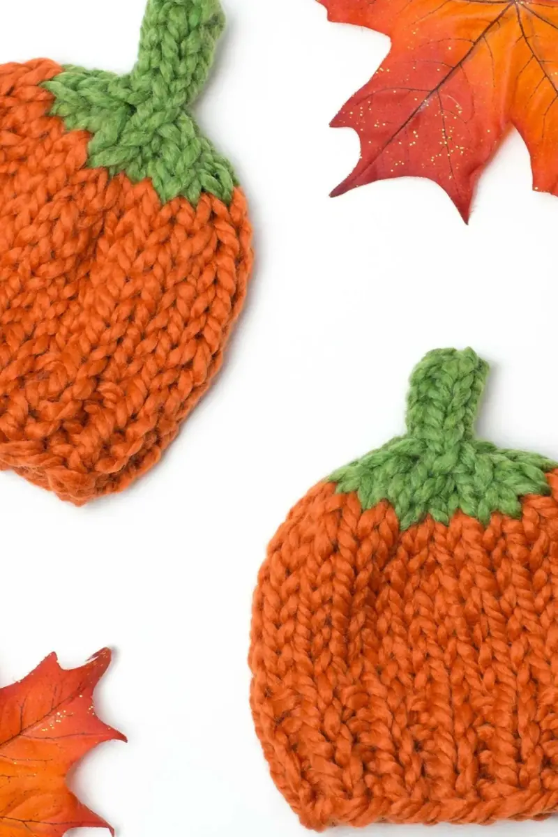 Pumpkin Hat (Knit) 1