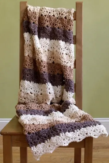 Purely Comforting Afghan Pattern (Crochet) 1