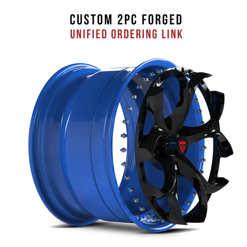 R-10K Custom 2Pc Forged Wheels 1