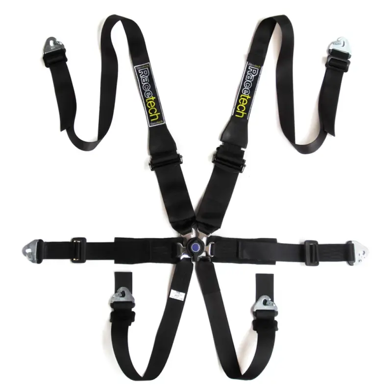 Racetech Pro 6-Point Fhr Lightweight Harness 1