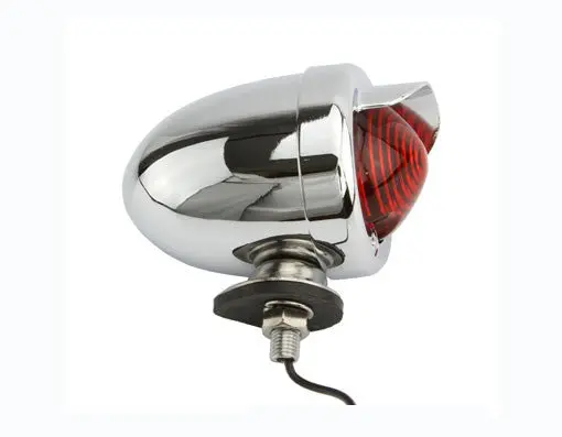 Rear Dummy Light Chrome/Red. 1