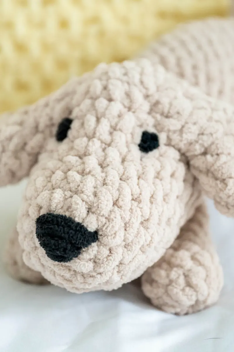 Relaxed Pup (Crochet) 1