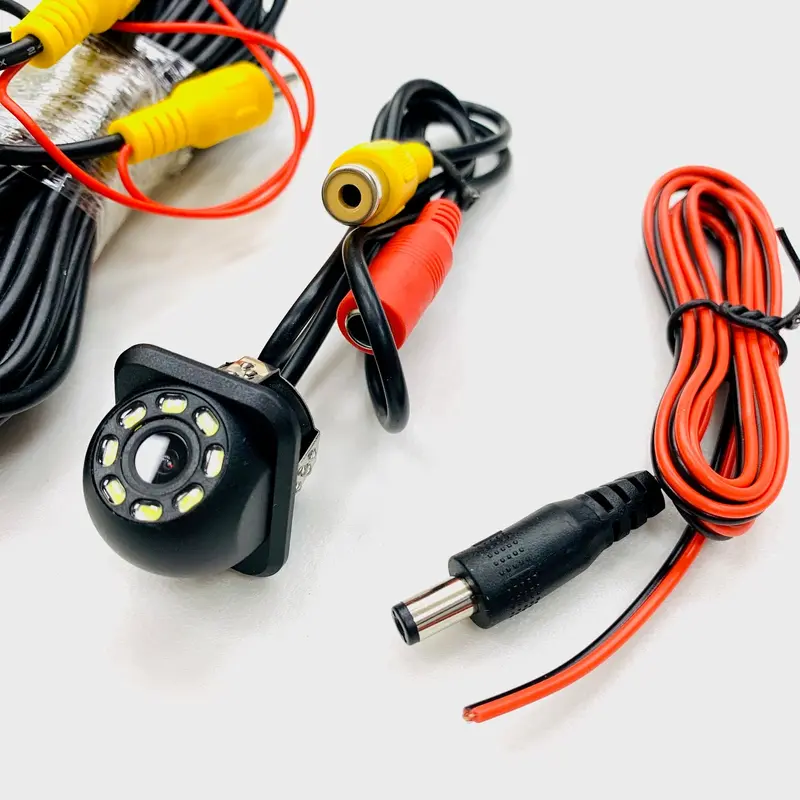 Reversing Camera Hd Cmos 8 Led Night Vision Ip68 Waterproof 10 Meters Harness (Not Suitable For Rcd360) 2