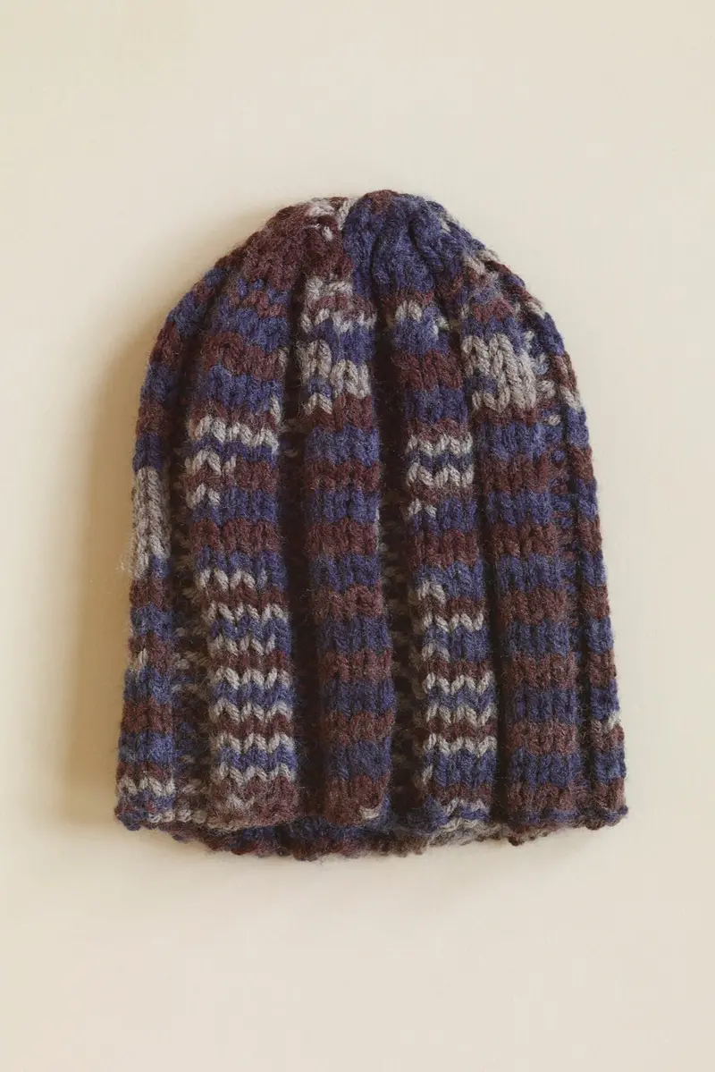 Ribbed Hat Pattern (Knit) 1