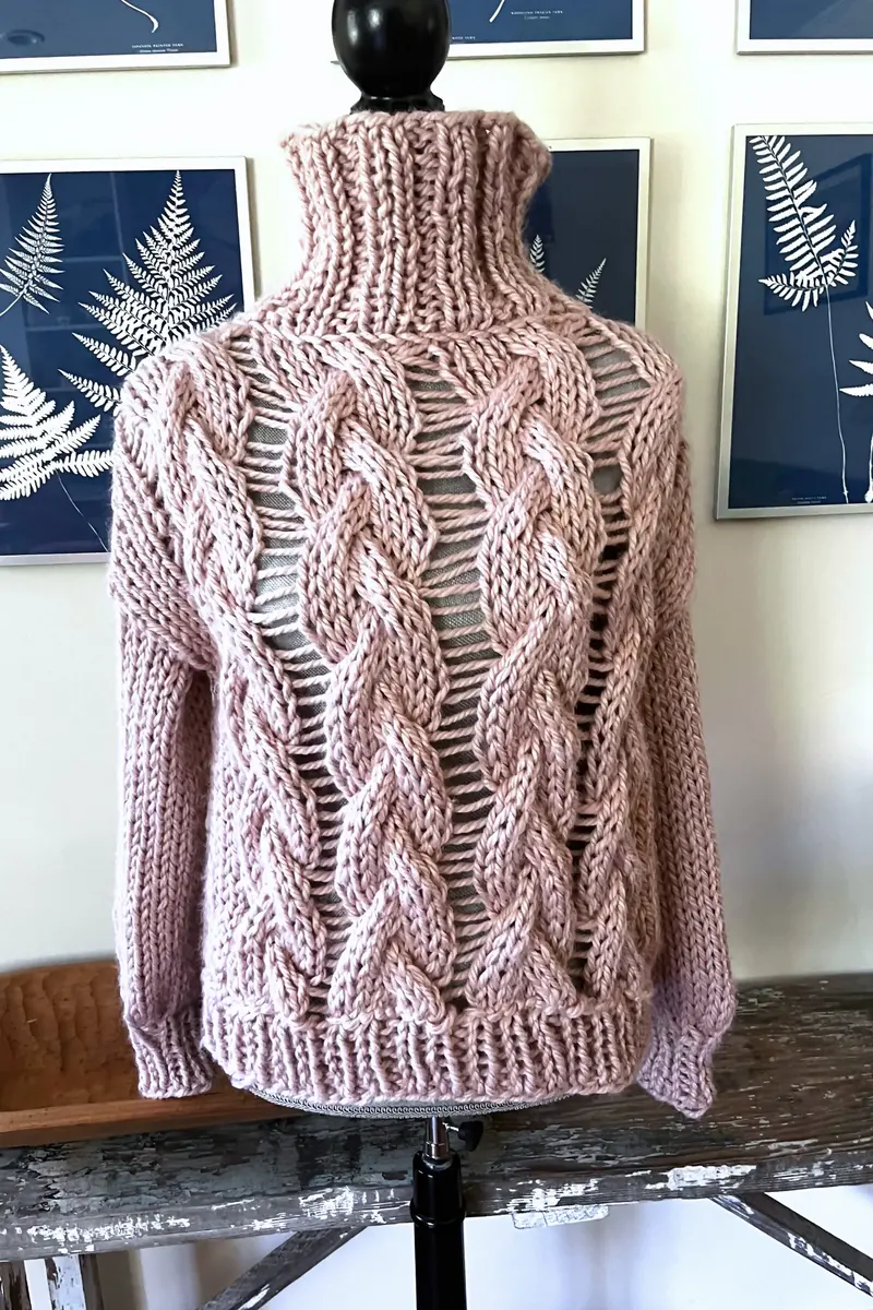 Ripley Cable Sweater (Knit) 2