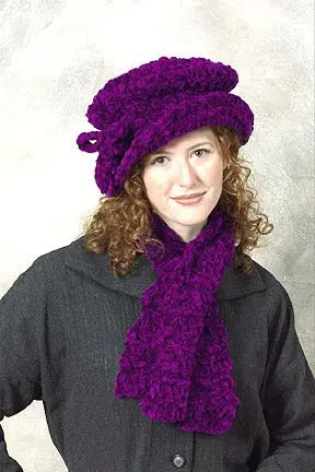 Ripple Scarf And Hat Pattern (Crochet) 1