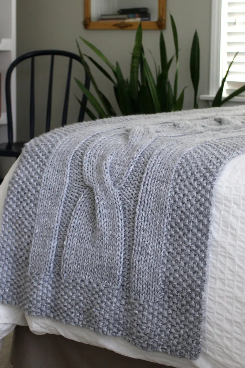 River Of Dreams Bed Runner Blanket (Knit) 1