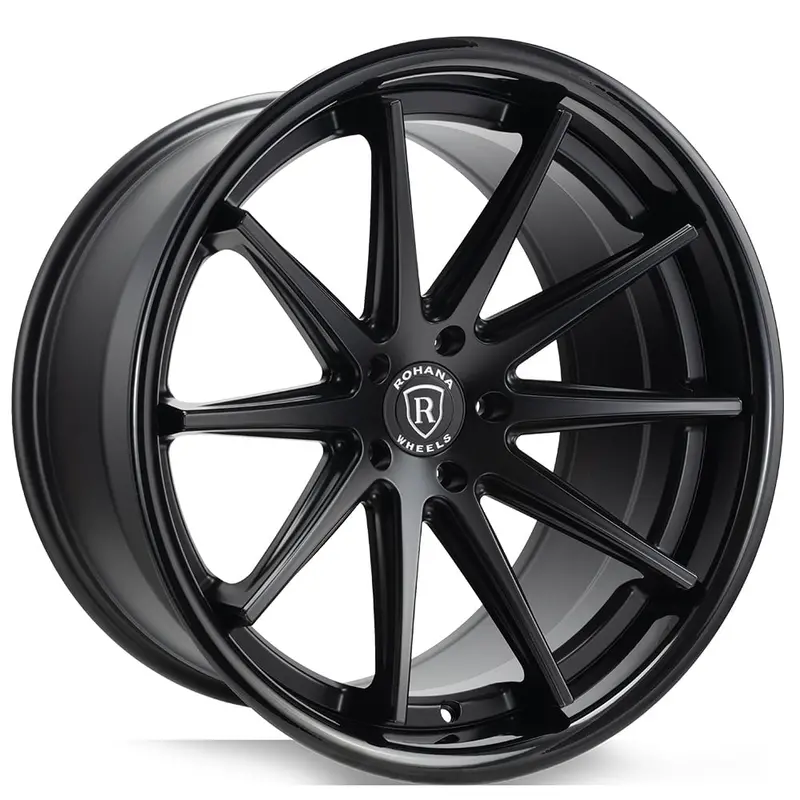 Rohana Rfc10 Matte Black/Gloss Black Lip 1