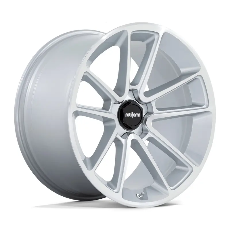 Rotiform Btl Gloss Silver W/Machine Face 1