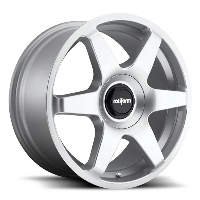 Rotiform R114 Six Gloss Silver 1
