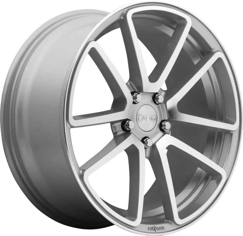 Rotiform R120 Spf Gloss Silver Machined 1