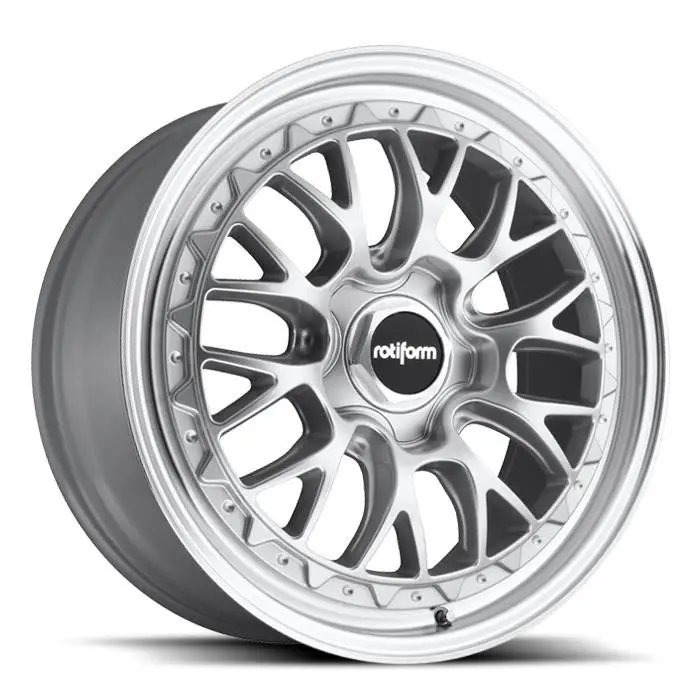 Rotiform R155 Lsr Gloss Silver Machined 1
