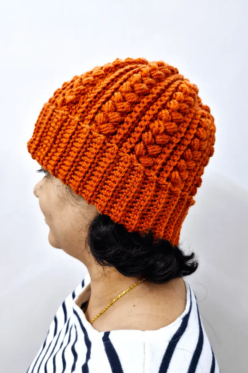 Rustwood Beanie (Crochet) 1