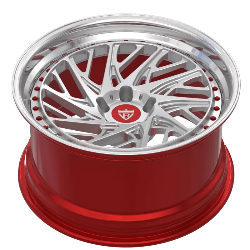 Rv-C13: Custom Forged 3-Piece Concave Deep Dish Wheels 2