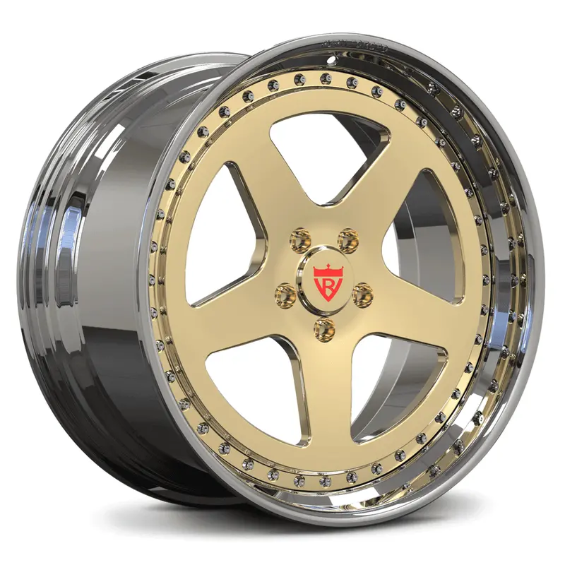 Rv-Dc03: Custom Forged 2-Piece Old School Wheels 1
