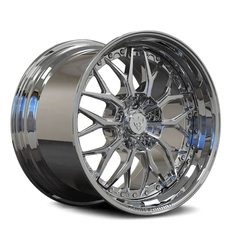 Rv-Dc12: Custom Forged 2-Piece Y-Spoke Bridge Design Wheels 1