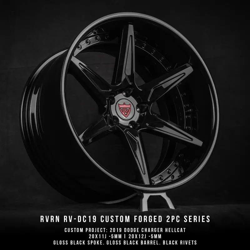 Rv-Dc19: Custom Forged 2-Piece Wheels 2