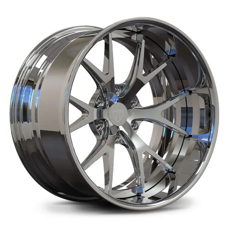 Rv-Dc23: Custom Forged 2-Piece Deep Dish 6 Lug Wheels 1