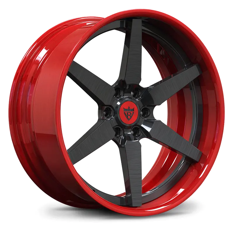 Rv-Df14 : Custom Forged 2-Piece 6 Spoke Wheels 1
