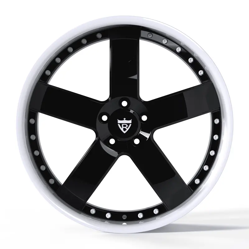 Rv-Df93: Custom Forged 2-Piece 5 Spoke Wheels 2