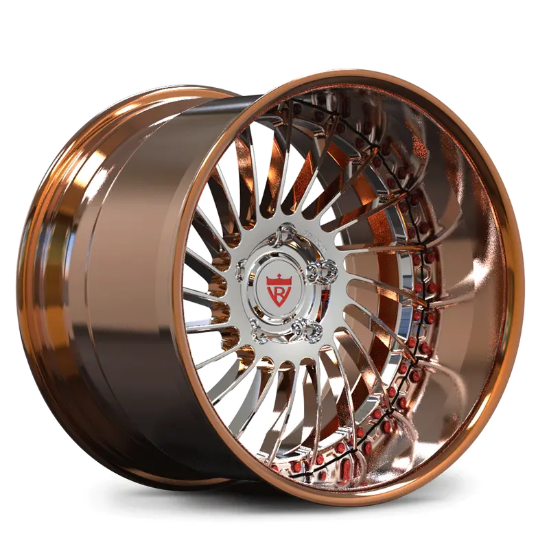 Rv-Dn01: Custom Forged 2-Piece Deep Lip Wheels 1