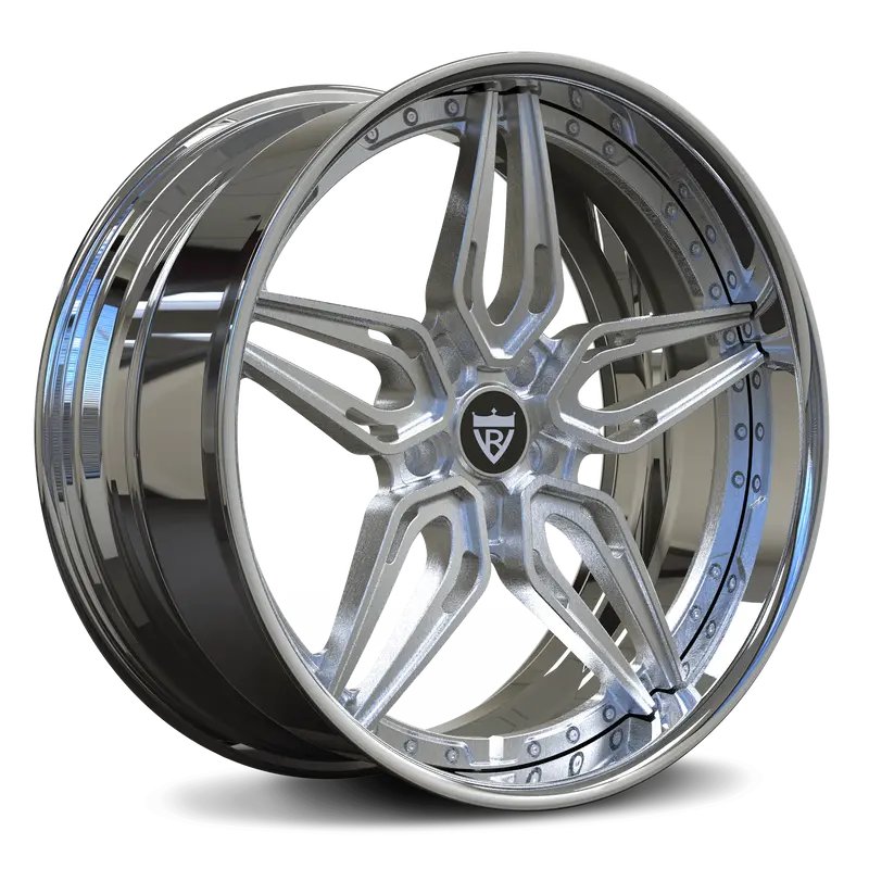 Rv-Dp01: Custom Forged 2-Piece 5 Spoke Wheels 1