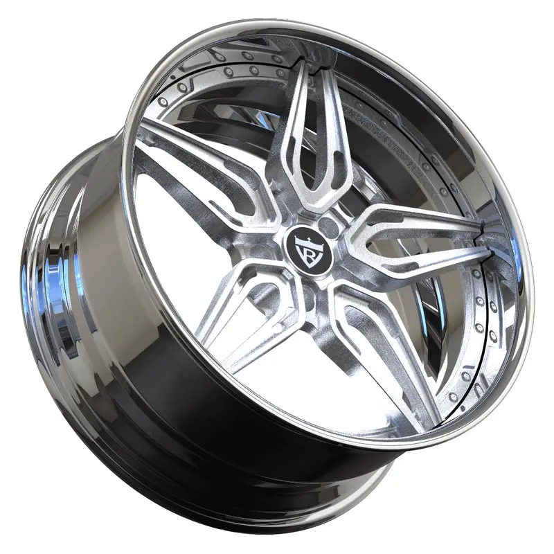 Rv-Dp01: Custom Forged 2-Piece 5 Spoke Wheels 2