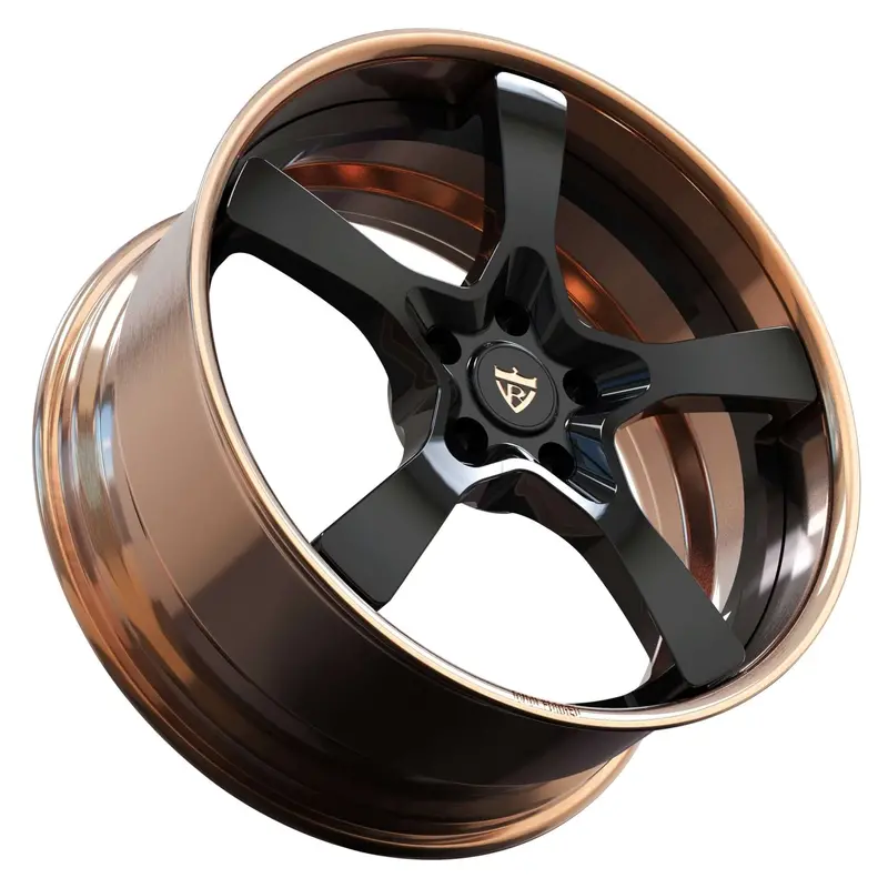 Rv-Dp223: Custom Forged 2-Piece 5 Spoke Wheels 2
