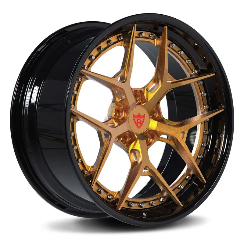Rv-Dr08 Step Lip: Custom Forged 2 Piece Wheels 1