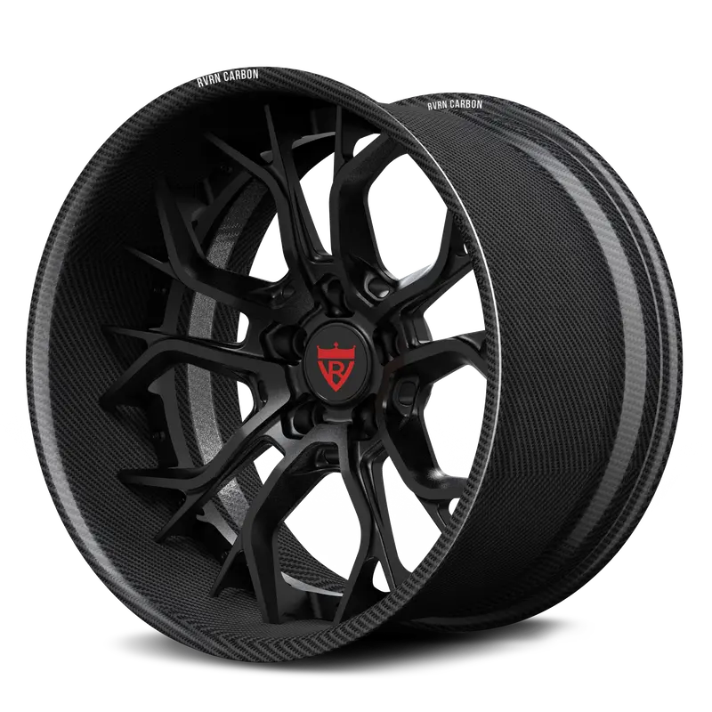 Rv-Dr16 Cf · Genuine Carbon Fiber Deep Dish Forged Wheels 1