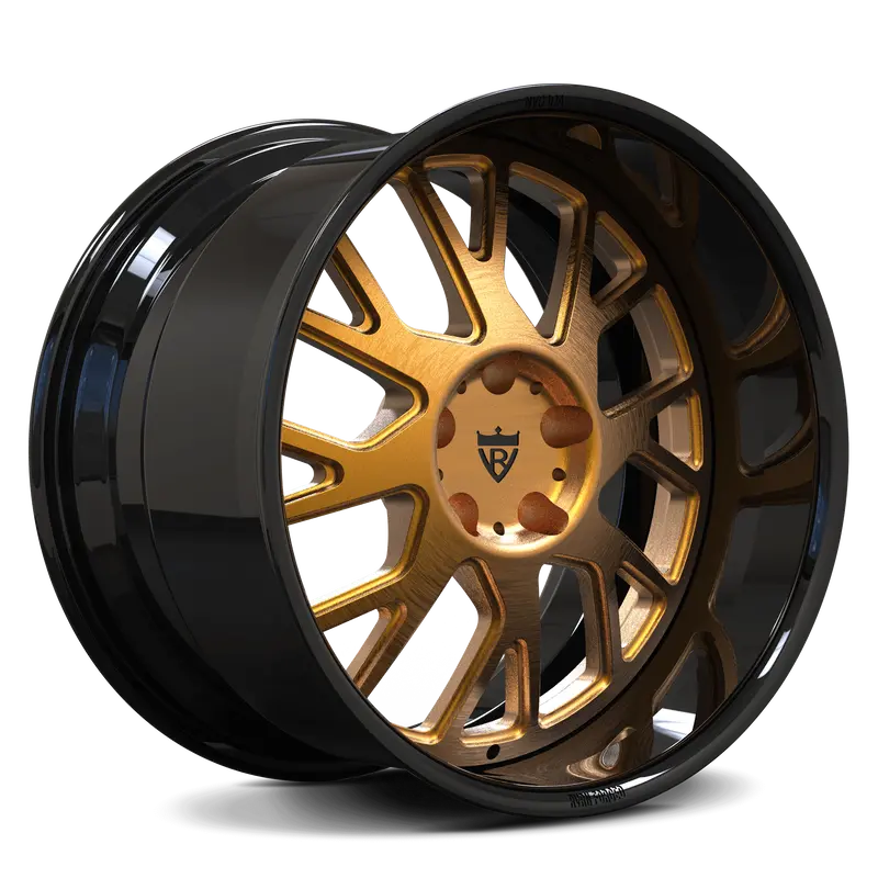 Rv-Dr23: Custom Forged 2-Piece Deep Dish Wheels 1