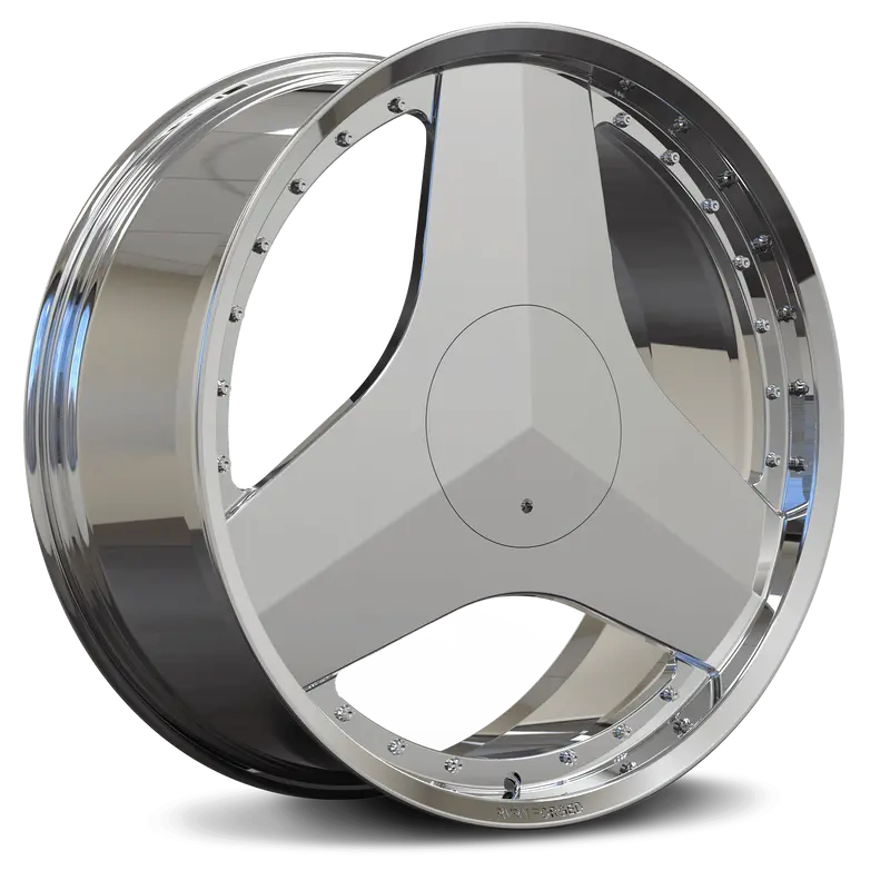 Rv-Mc33: Custom Forged Monoblock Old School Muscle Car Wheels 1