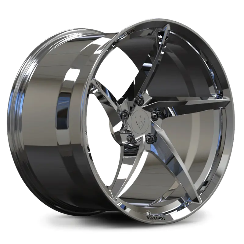 Rv-Mc35: Custom Forged Monoblock 5 Spoke Wheels 1