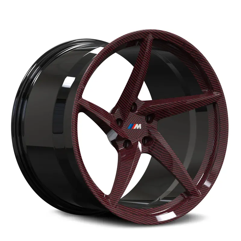 Rv-Mc35:Custom Forged Carbon Fiber Monoblock - 5 Spoke Performance Forged Wheel 2