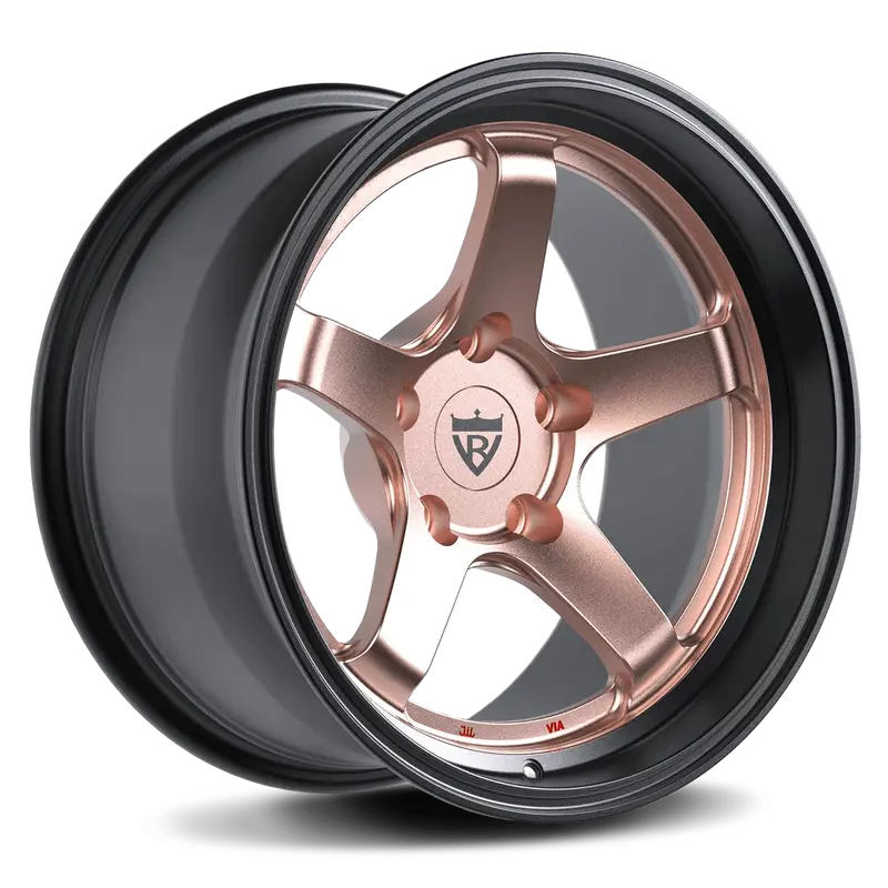 Rv-Mj010: Custom Forged 1 Piece 5 Spoke Deep Dish Wheels 1