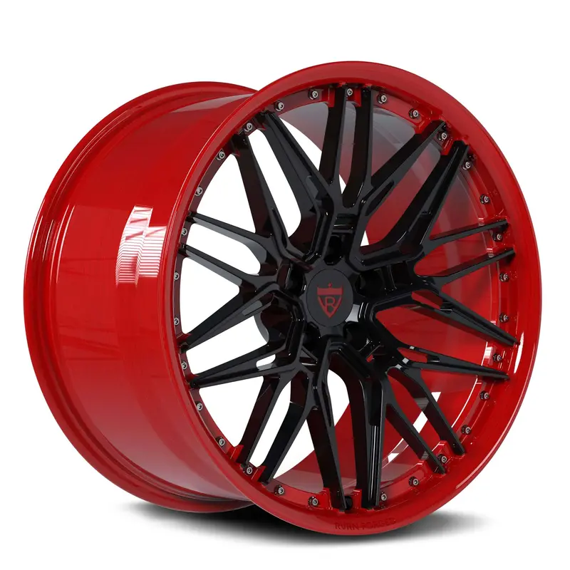 Rv-Ms808 With Rivets Version: Custom Forged Monoblock Wheels 1